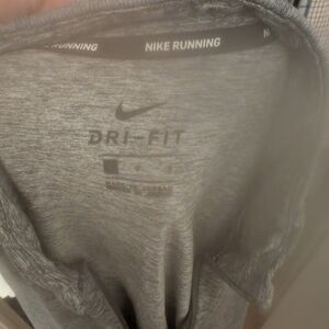 Nike Dri-FIT Heather Gray Running Hoodie